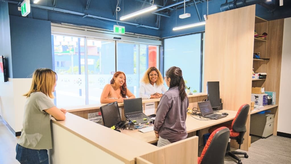 ラングポーツブリスベン校のサポートの様子