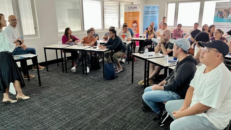 エルシスブリスベン校の授業風景