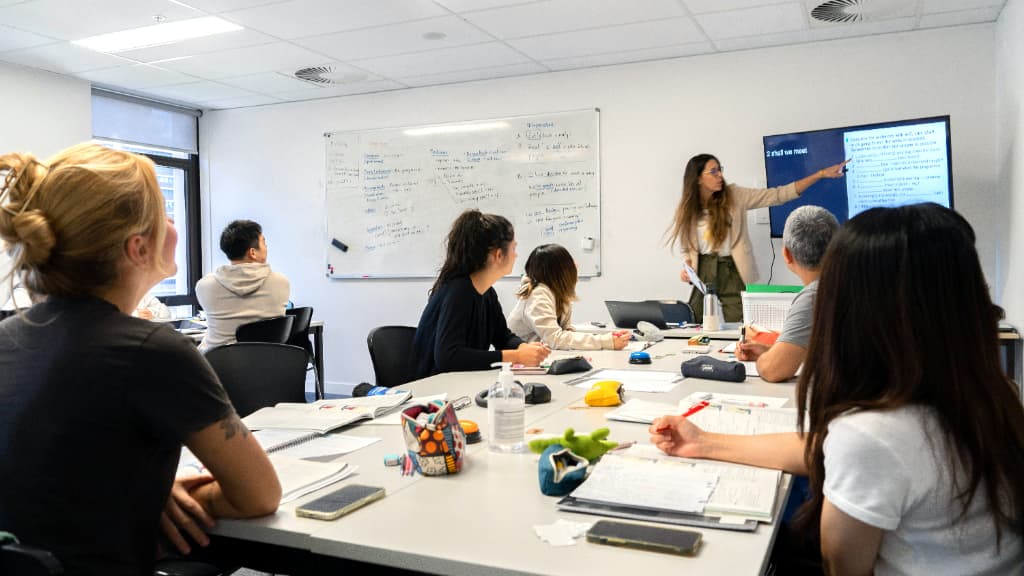 レクシスブリスベン校の授業風景