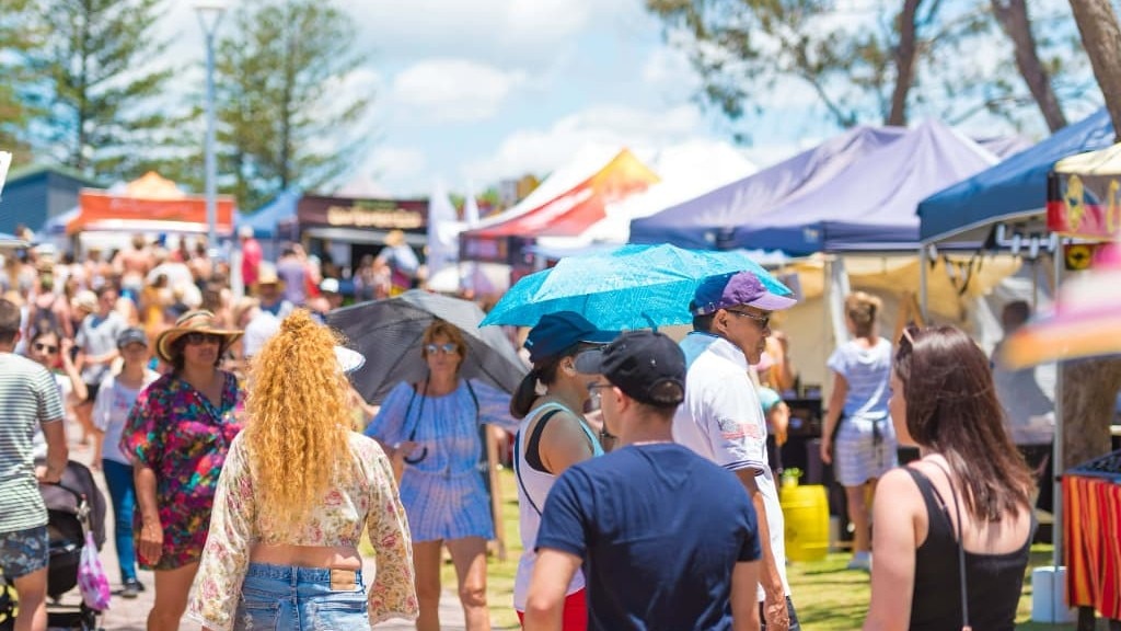 バイロンベイのマーケット
