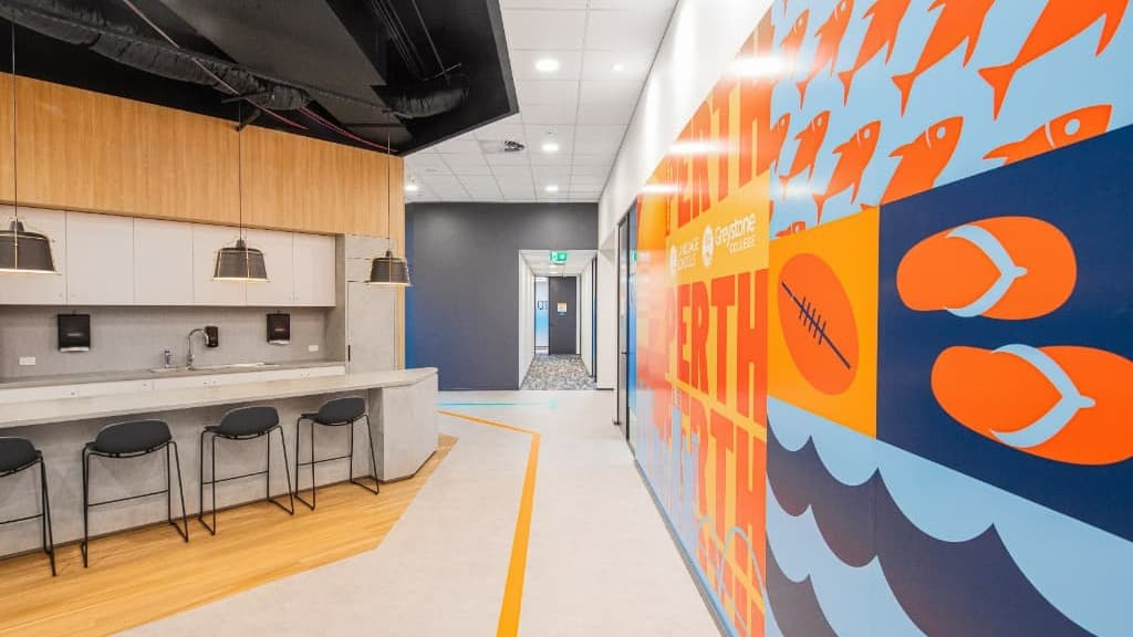 ILSCパース校のキャンパス風景