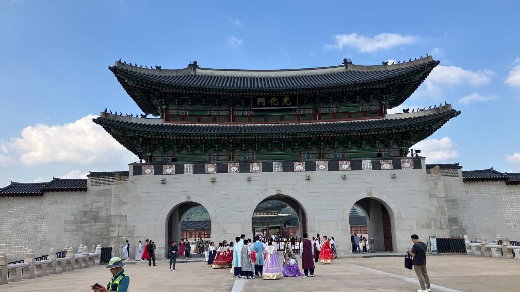 韓国観光 景福宮