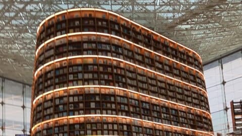 韓国観光 ピョルマダン図書館