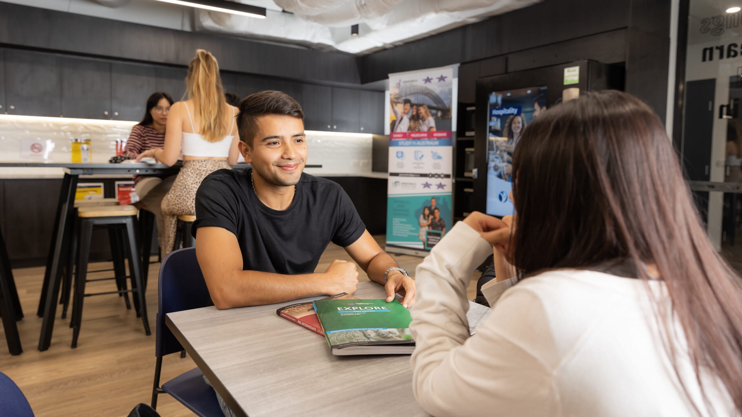 Greenwichの生徒の様子