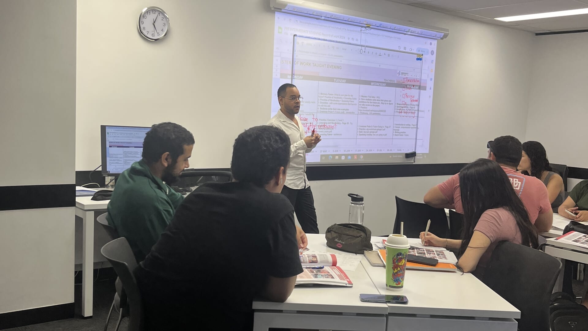 Greenwichブリスベン校のクラスの様子