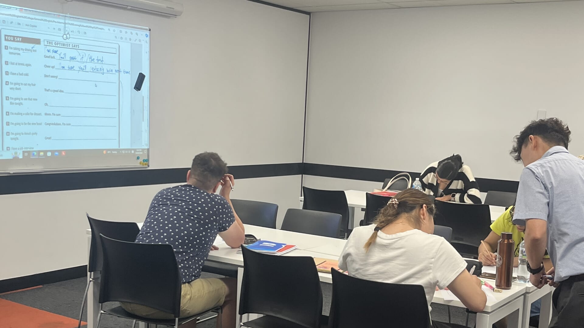 Greenwichブリスベン校のクラスの様子