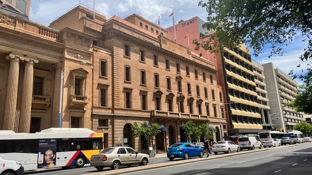 Greenwichアデレード校の外観