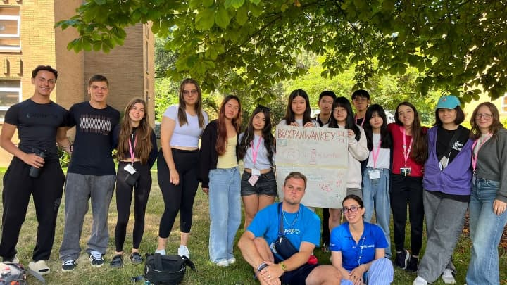 タムウッドキャンプの集合写真