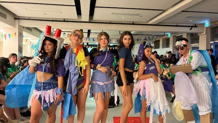 タムウッドキャンプのキャンパス内アクティビティの様子