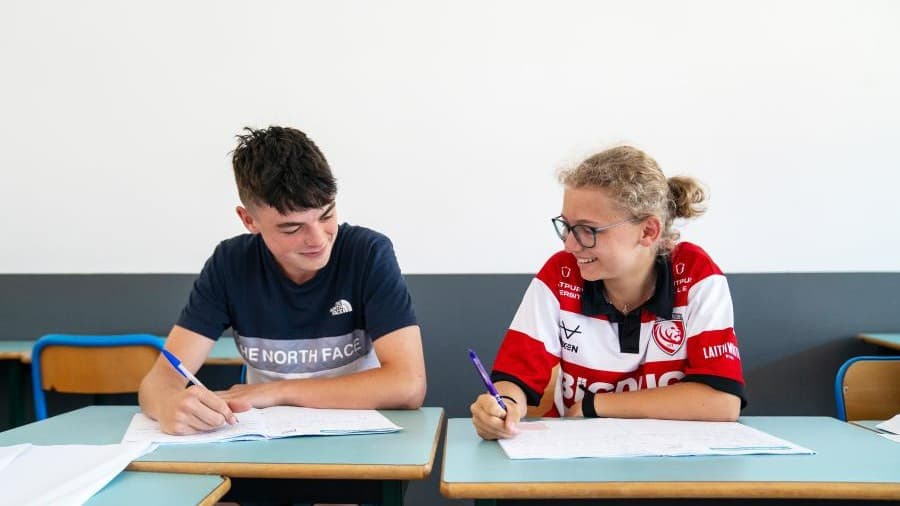 フレンチの語学学校の様子